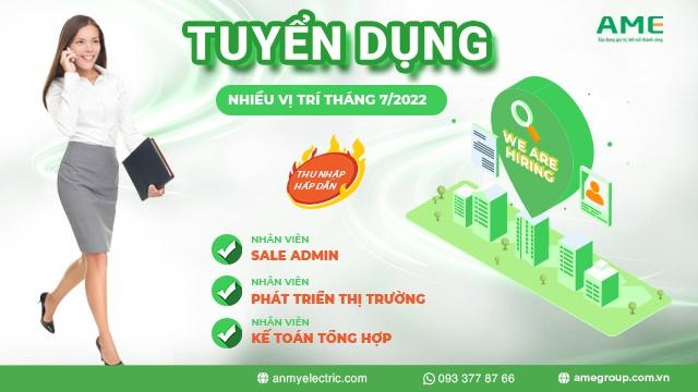 thông tin tuyển dụng AME Group
