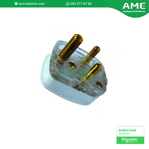 Phích cắm EP15_WE_G19 Schneider thuộc dòng S-Flexi Series, điện áp 250V, tần số -, loại Phích cắm 3 chấu, kiểu Anh , màu sắc Trắng, dòng điện định mức 15A, Phích cắm 3 chấu 15A kiểu Anh EP15_WE_G19 chính hãng Schneider
