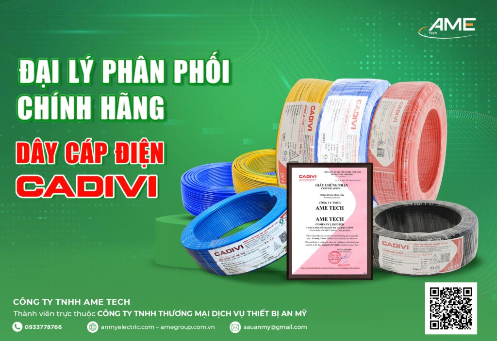 Đại lý phân phối chính thức của Cadivi