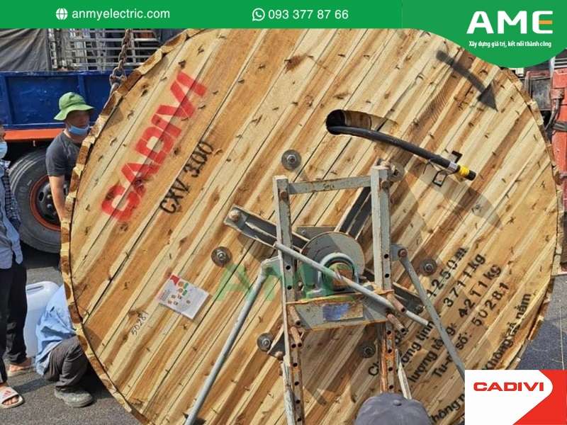 AME Group - Nhập hàng CADIVI số lượng lớn phục vụ người mua hàng