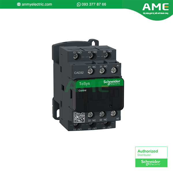 Rơ le điều khiển CAD32B7 chính hãng từ thương hiệu Schneider Rơ le điều khiển CAD32B7 chính hãng từ thương hiệu Schneider