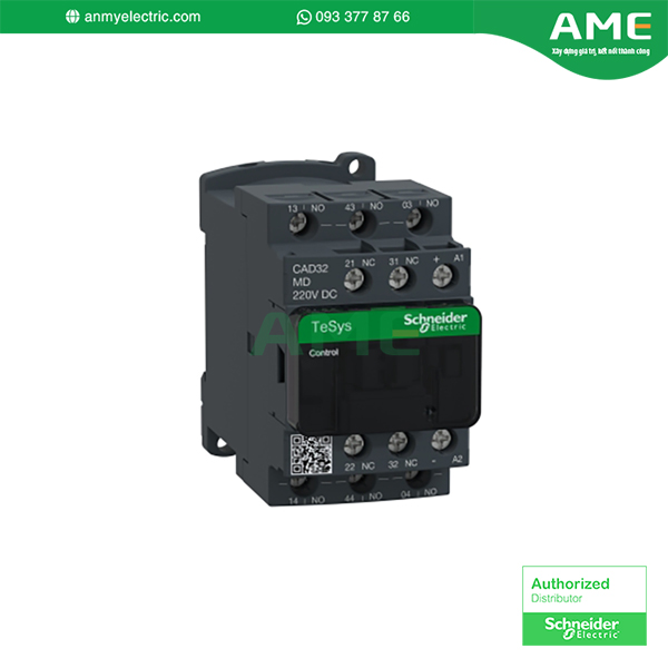 Relays điều khiển CAD32MD chính hãng từ thương hiệu Schneider
