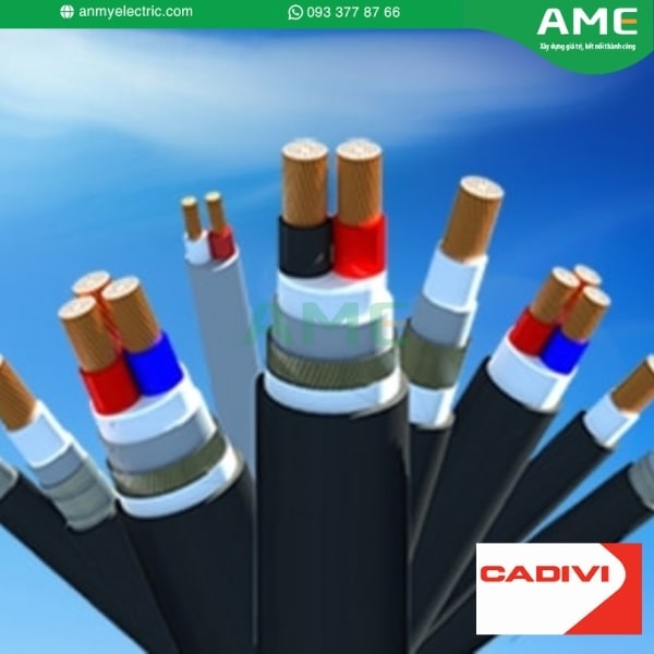Cáp điện lực hạ thế - 0,61kV, TCVN 5935-1 (4 ruột đồng, cách điện PVC, vỏ PVC)