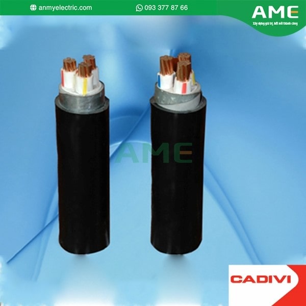 Cáp điện hạ thế CXV/DSTA- 3x50+1x25 - 0.6//1 kV chính hãng CADIVI Cáp điện hạ thế CXV/DSTA- 3x50+1x25 - 0.6//1 kV chính hãng CADIVI
