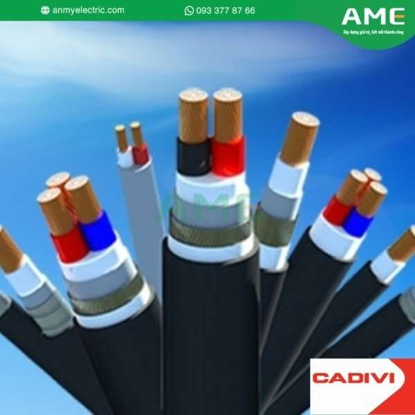 Dây cáp điện Cadivi CVV-3x400+1x185 0.6/1kV Dây cáp điện CVV-3x400+1x185 0.6/1kV chính hãng Cadivi