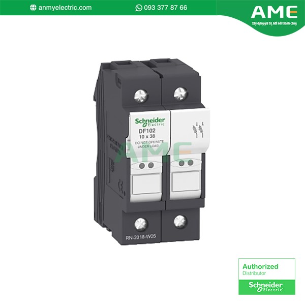 Giá đỡ cầu chì DF102 chính hãng từ thương hiệu Schneider