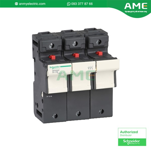 Giá đỡ cầu chì DF223C chính hãng từ thương hiệu Schneider