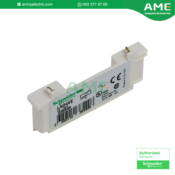 Mạch tụ điện trở LAD4RCU chính hãng Schneider Mạch tụ điện trở LAD4RCU chính hãng Schneider