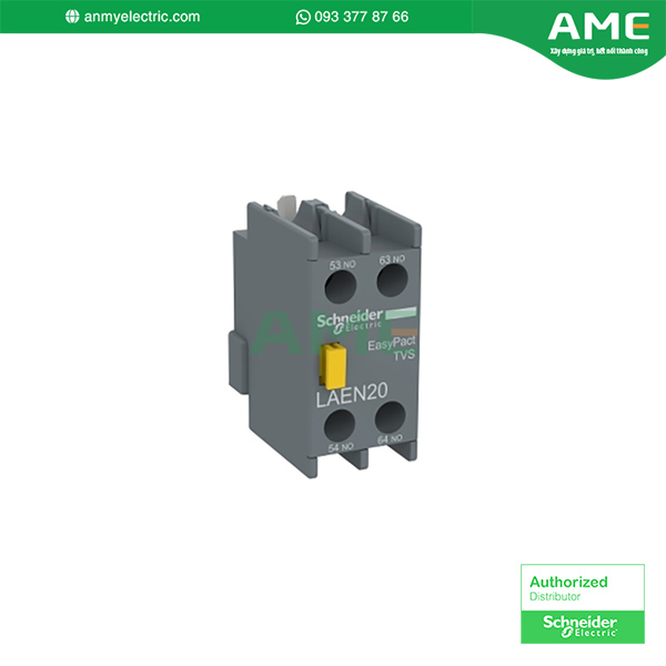 Khối tiếp điểm phụ LAEN20 chính hãng Schneider