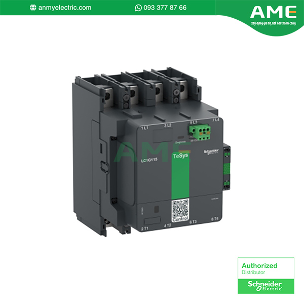 Khởi động từ LC1G2254KUEN chính hãng từ Schneider Khởi động từ LC1G2254KUEN chính hãng từ Schneider