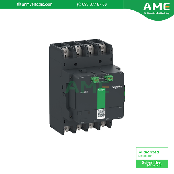 Công tắc tơ công suất cao LC1G3304BEEA chính hãng Schneider Công tắc tơ công suất cao LC1G3304BEEA chính hãng Schneider