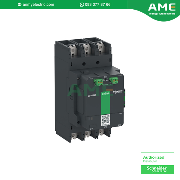 LC1G400LSEA · Hình ảnh Schneider Electric LC1G400LSEA 5 video Contactor, công suất cao, TeSys Giga, phiên bản cao cấp, 3 cực/NO, AC-3 <=440V 400A, cuộn dây 200-500VAC/DC Công tắc tơ công suất cao LC1G400LSEA chính hãng từ Schneider