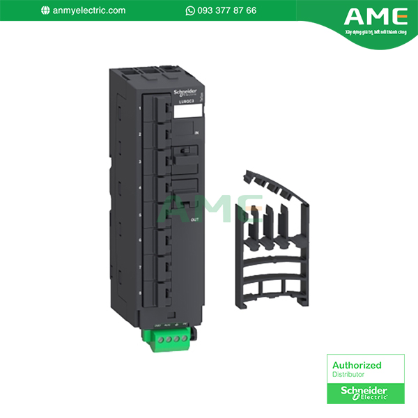 Hộp chia LU9GC3 8 đầu nối RJ45 từ thương hiệu Schneider