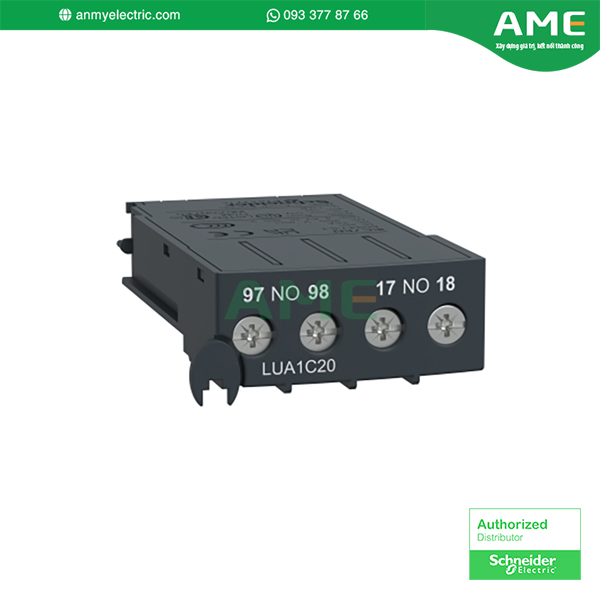 Tiếp điểm phụ LUA1C20 chính hãng Schneider