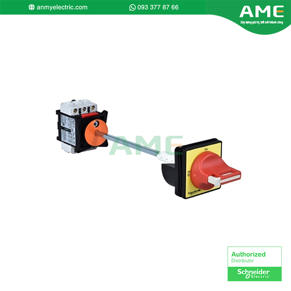 VCCF01 là cầu dao ngắt TeSys Vario 3 cực của Schneider Electric. Định mức 20A 690V, nó được sử dụng để chuyển mạch dừng chính và dừng khẩn cấp trong động cơ Bộ công tắc ngắt kết nối VCCF01 do Schneider sản xuất
