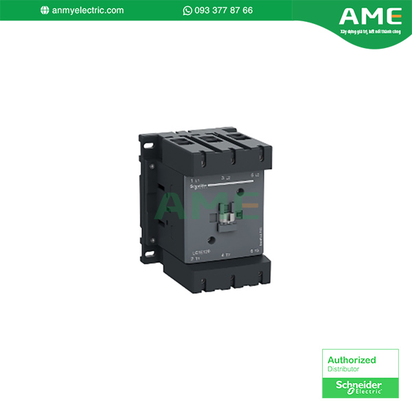 Công tắc tơ LC1E160F5 chính hãng Schneider
