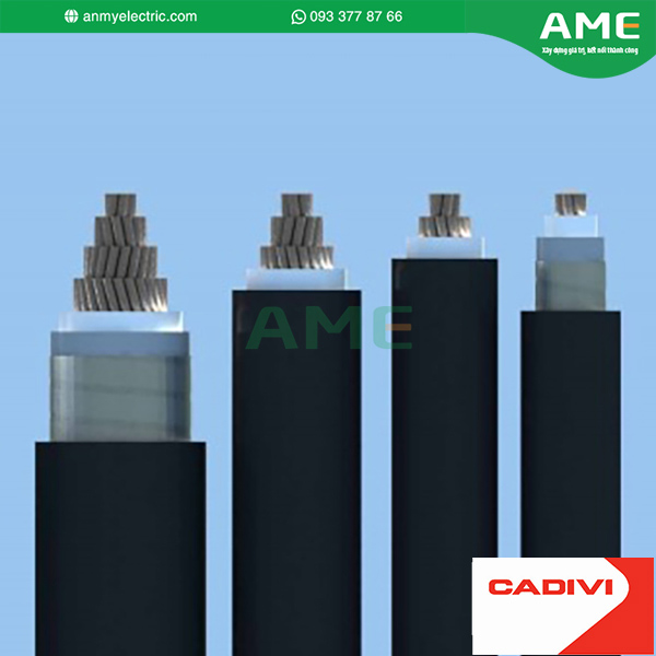 0,6/1 kV. TCVN 5935-1 (1 lõi, ruột nhôm, cách điện PVC, giáp băng nhôm bảo vệ, vỏ PVC)
