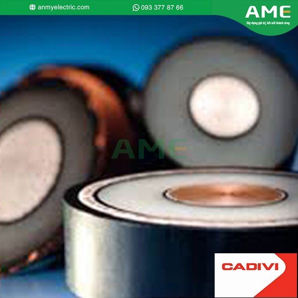 Cáp trung thế treo AX1V-185-12,7/22(24) kV chính hãng CADIVI Cáp trung thế treo AX1V-185-12,7/22(24) kV chính hãng CADIVI