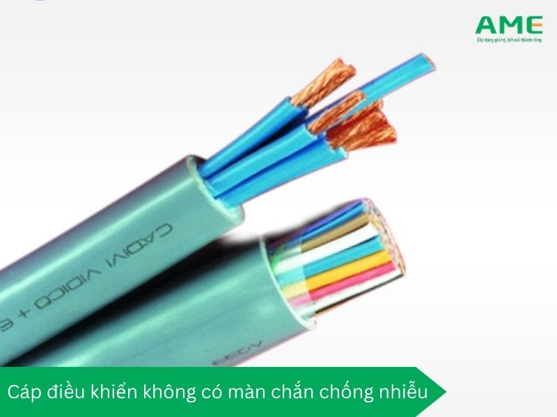 Cáp điều khiển không có màn chắn chống nhiễu