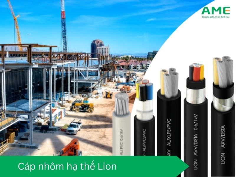 Cáp nhôm hạ thế Lion