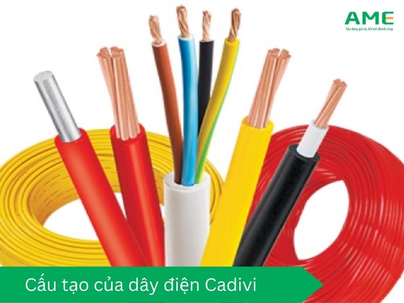 cấu tạo của dây điện cadivi