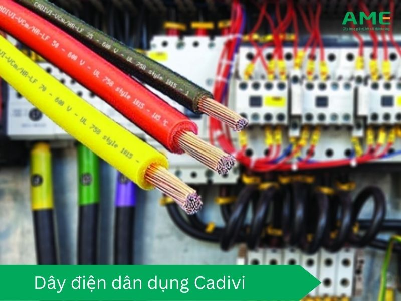 Dây điện dân dụng cadivi