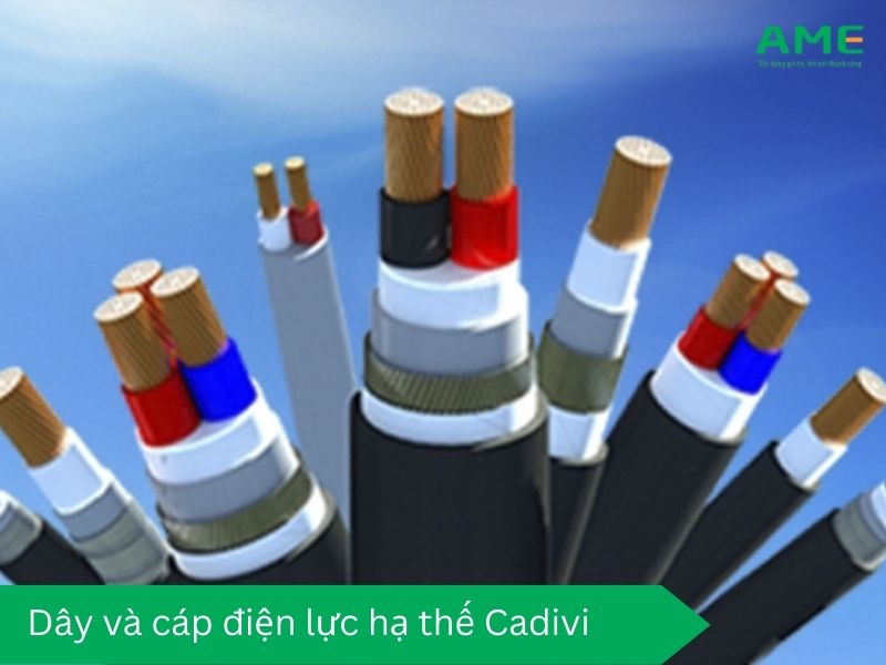 Dây và cáp điện lực hạ thế có giáp bảo vệ cadivi