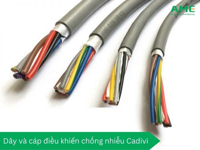Dây và cáp điều khiển có màn chắn chống nhiễu cadivi