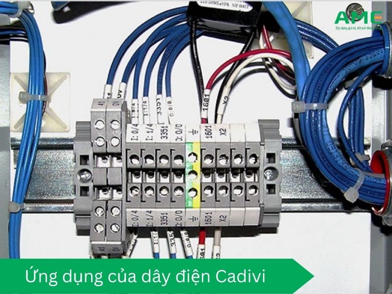 Ứng dụng của dây điện Cadivi