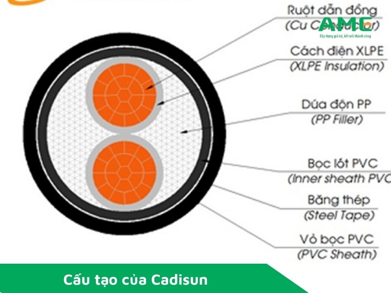 Cấu tạo của Cadisun