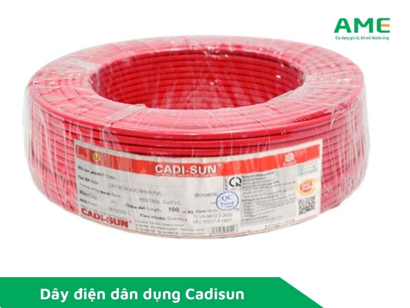 Dây điện dân dụng Cadisun