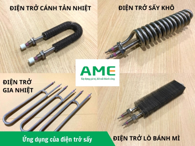 Ứng dụng của điện trở sấy