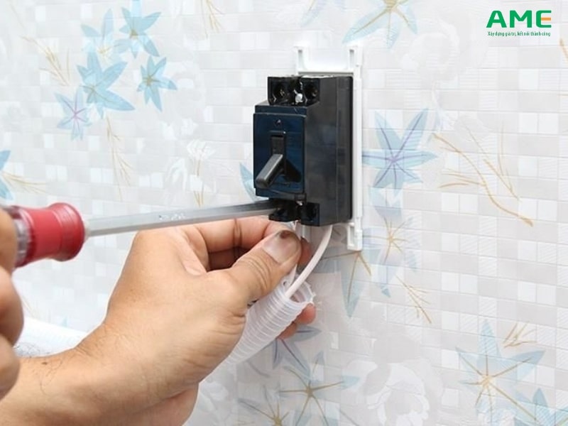 Trường hợp do điện âm tường bị hỏng