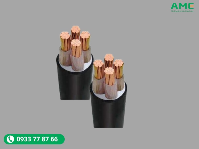CXV là cáp điện dùng để truyền tải cấp điện áp 0,6/1kV