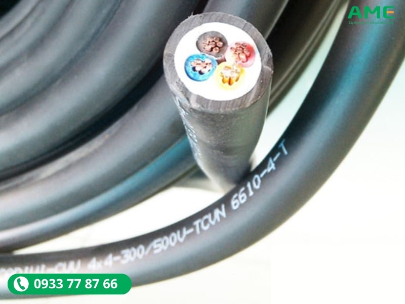 CVV có khả năng chịu được cấp điện áp lên đến 0,6/1kV