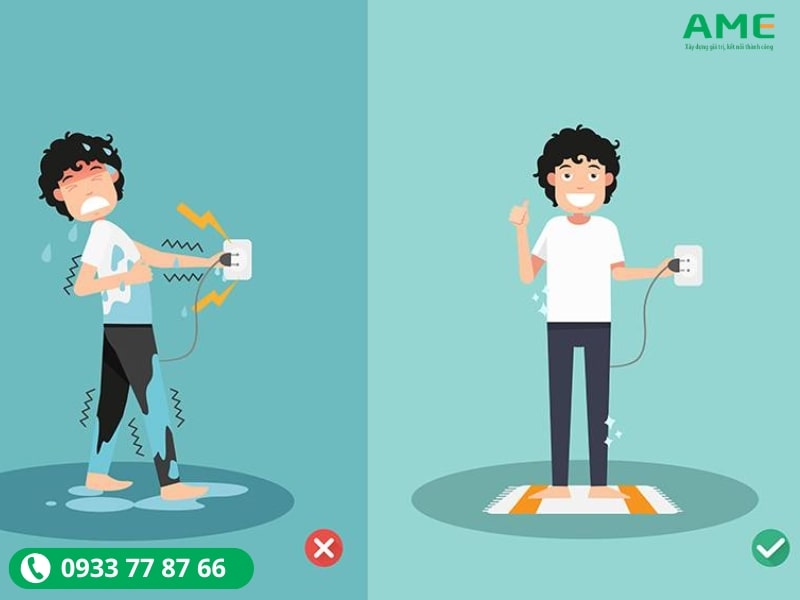Cách phòng ngừa điện giật