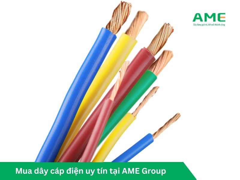 Mua cáp điện chính hãng tại AME Group