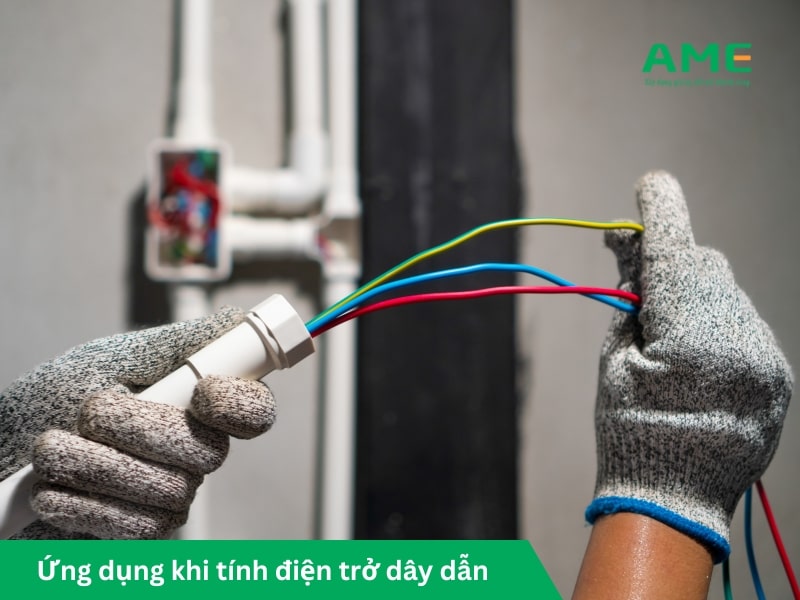 Ứng dụng khi tính điện trở dây dẫn là gì?