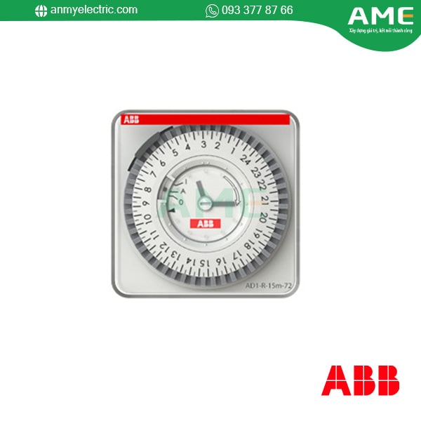Công tắc hẹn giờ ABB AD1-R-15m-72 chính hãng Công tắc hẹn giờ ABB AD1-R-15m-72 chính hãng