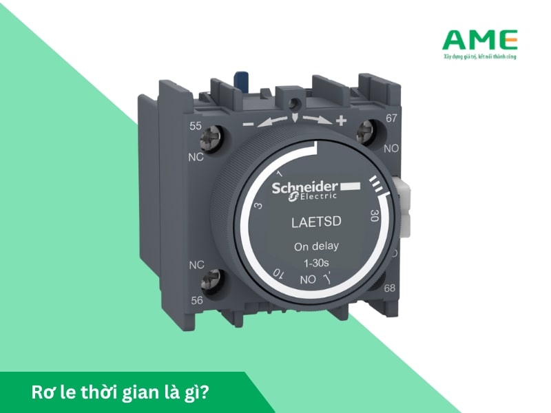 Rơ le thời gian là gì?